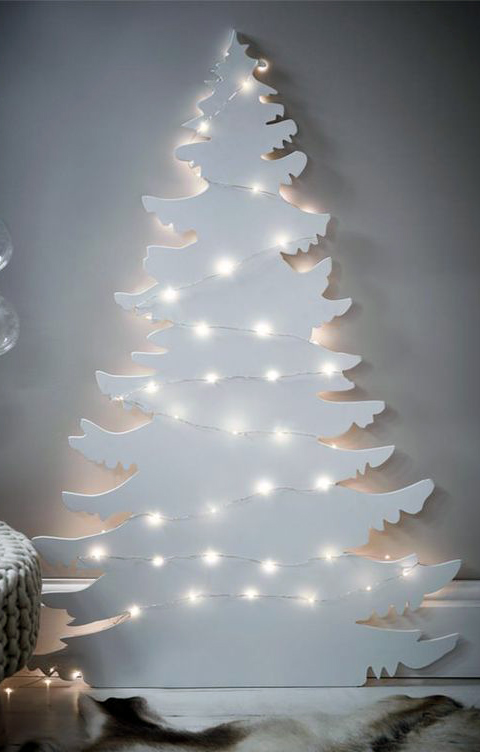 Idee Albero Di Natale.5 Idee Alternative Per Un Albero Di Natale In Piccoli Spazi Made With Home