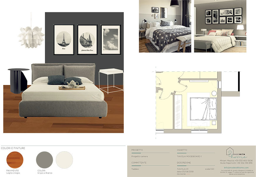 Moodboard camera 1_La camera Maschile di Taddeo