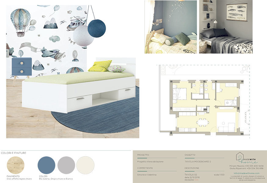 Moodboard cameretta 2_La nuova Casa di Simone e Valentina