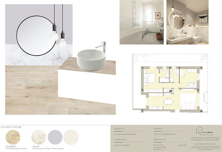 Moodboard bagno 1_La nuova Casa di Simone e Valentina