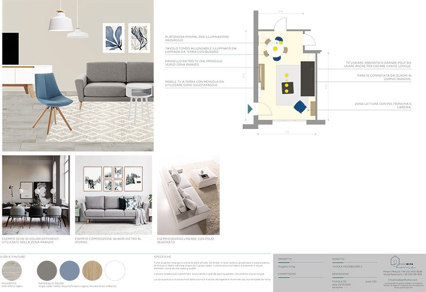 MOODBOARD 2_Il soggiorno dai Toni Neutri di Stefano